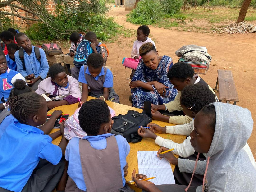 Desks donated to Kayosha Primary School