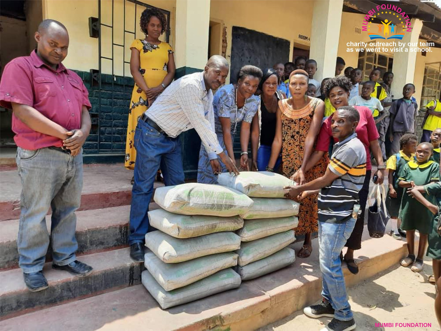 School supplies drive at Kapopo Secondary School